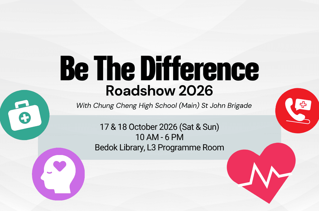 'Be The Difference' Roadshow 2026 | Bedok Library