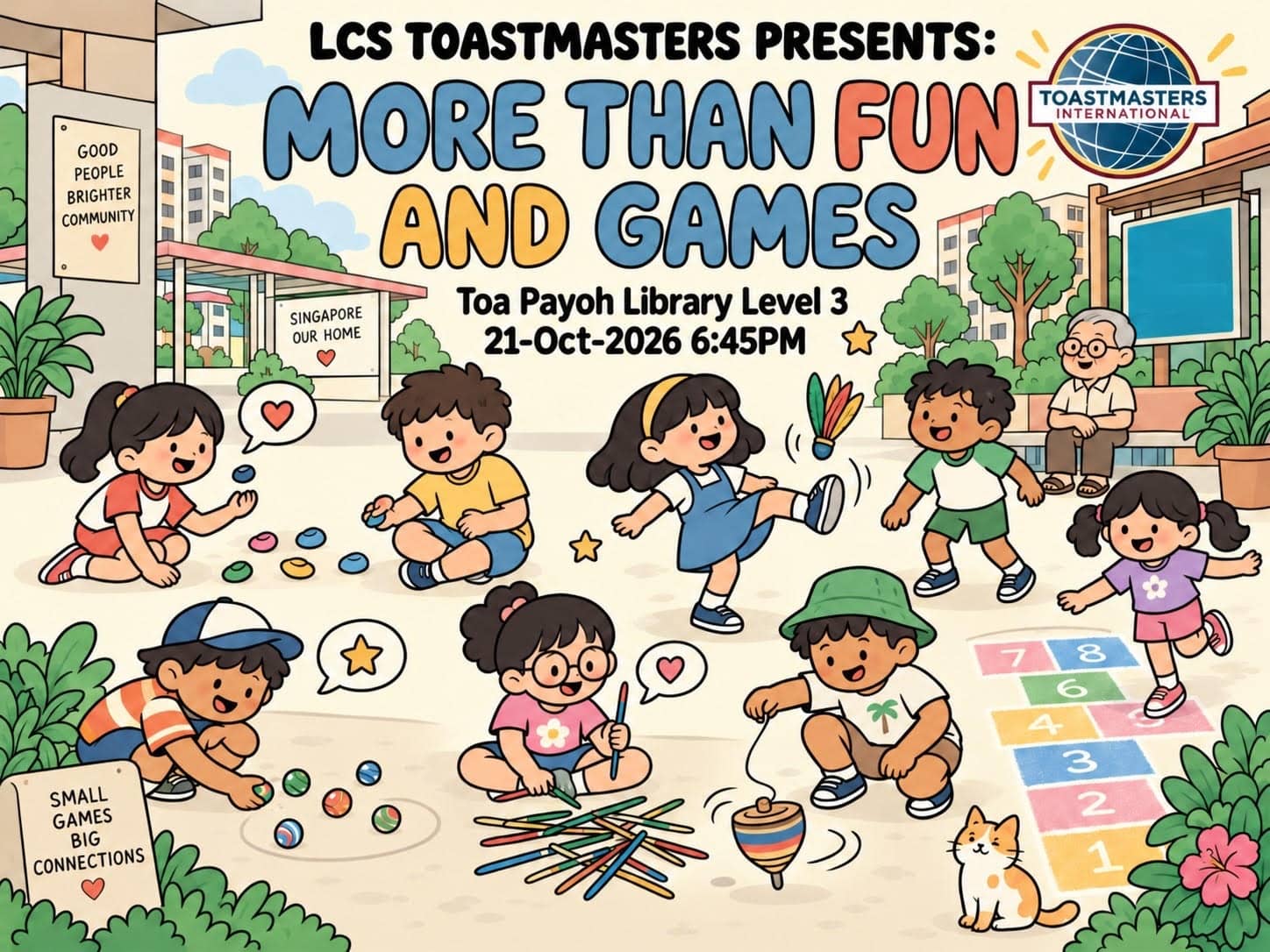 LCS Toastmaster Oct: More Than Fun and Games
