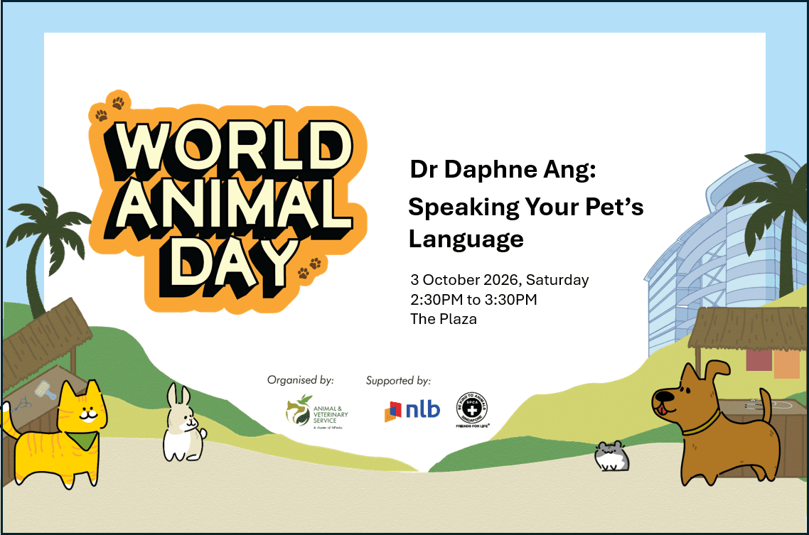 World Animal Day: Dr Daphne Ang: Speaking Your Pet's Language