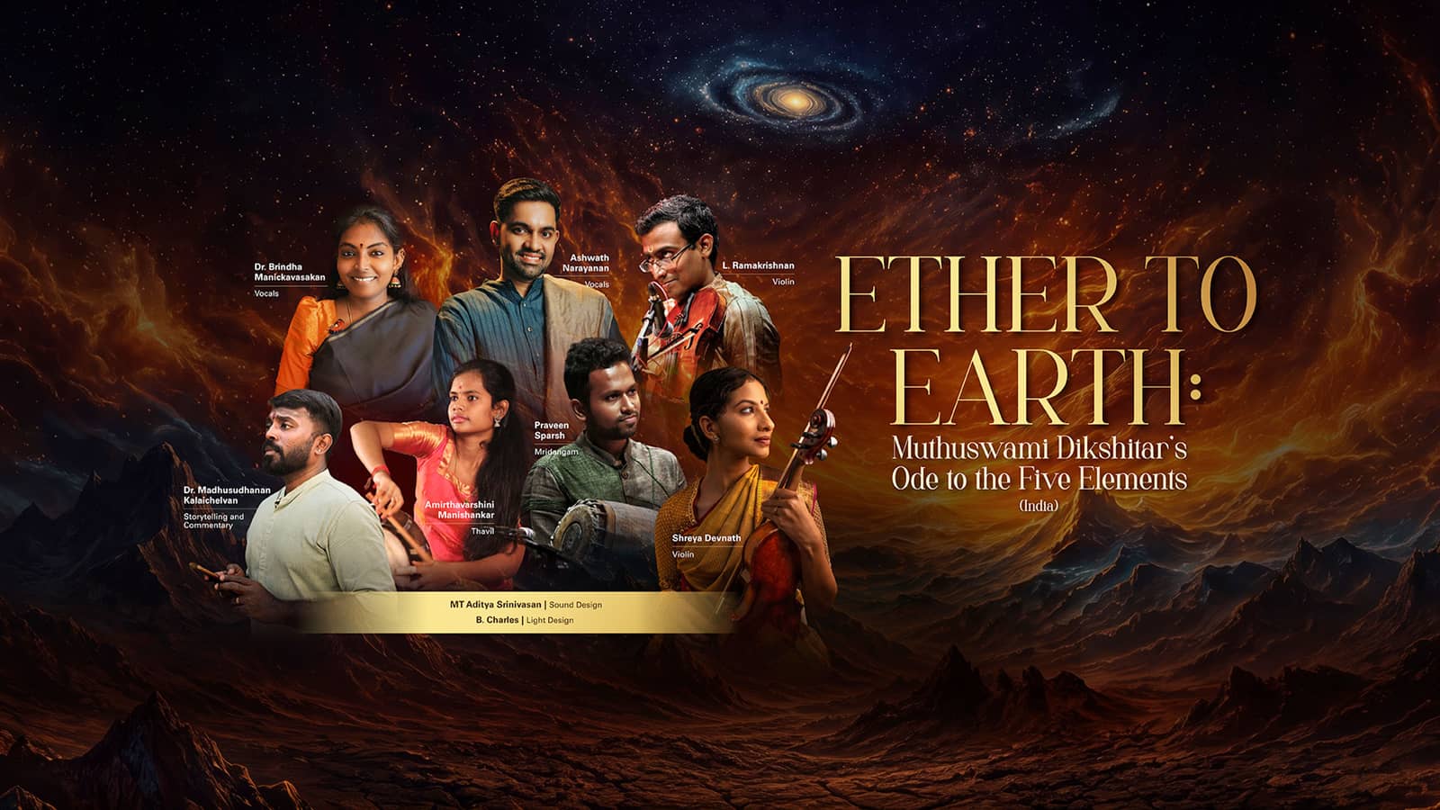 Ether to Earth: Muthuswami Dikshitar’s Ode to the Five Elements