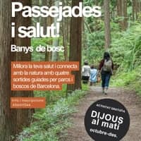 Passejades i salut! Banys de bosc per a persones cuidadores