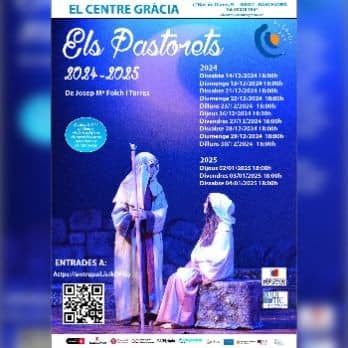 Teatre 'Els Pastorets' de Josep Maria Folch i Torres a càrrec del Grup de Teatre del Centre Moral Instructiu de Gràcia