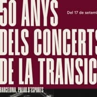 Exposició '50 anys dels Concerts de la Transició. Barcelona, Palau d’Esports'