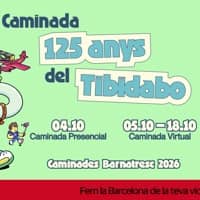 Caminada dels 125è Aniverari del Parc d'Atraccions del Tibidabo