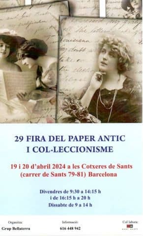 XXXIV Fira de Paper Antic i Col·leccionisme
