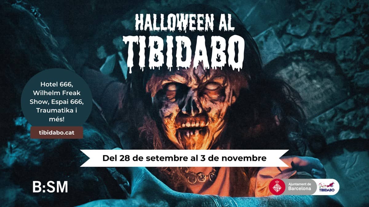 Halloween al Parc d’atraccions Tibidabo