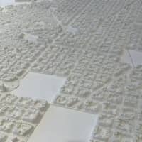 Model 'Barcelona Plan 2026-2035' and 'Making of' exhibition