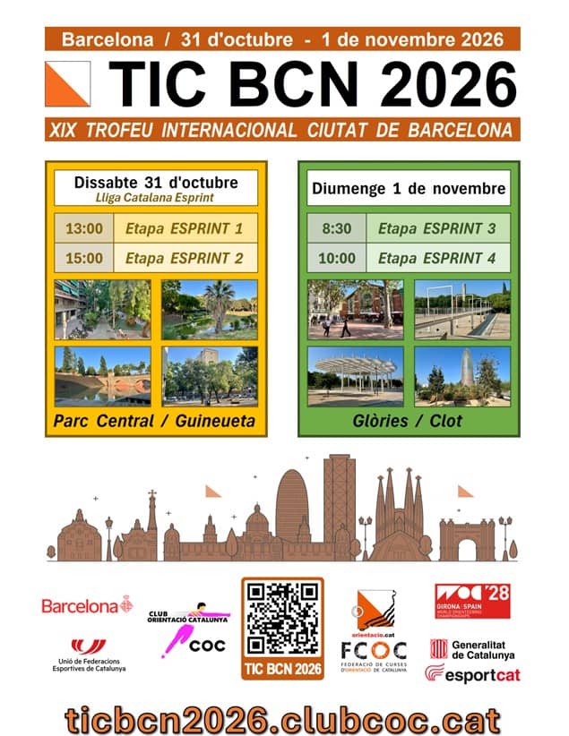 19è Trofeu Internacional Ciutat de Barcelona de Curses d'Orientació