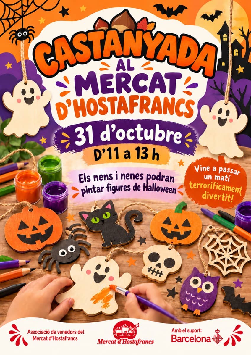 Celebrem la Castanyada: Taller de pintura de figures de Halloween