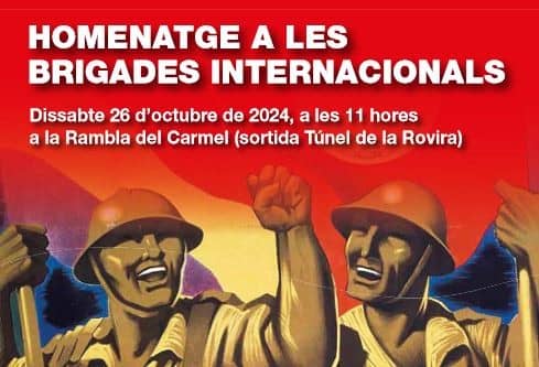 Homenatge a les Brigades Internacionals