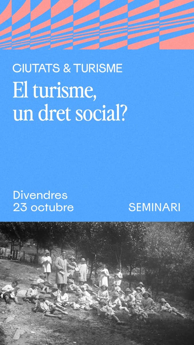 Seminari 'El turisme, un dret social?'