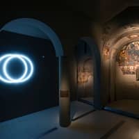 Artistic Intervention 'Vesica Piscis' by Fernando Prats