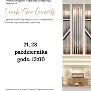 Lunch time Concerts w Kościele Ewangelicko-Augsburskim