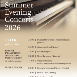 Summer Evening Concerts at Kościół Ewangelicko-Augsburski