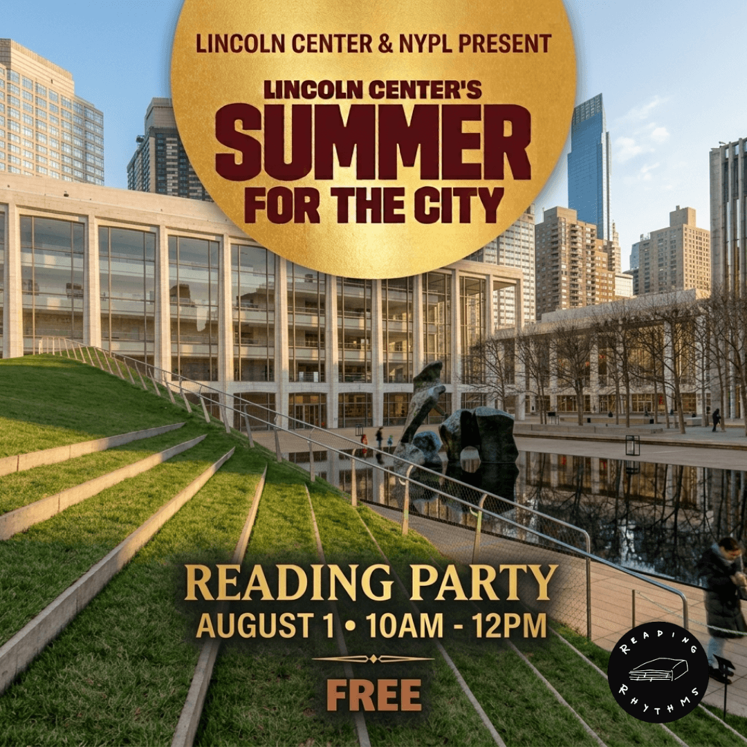 Summer for the City Reading Party @ Lincoln Center
