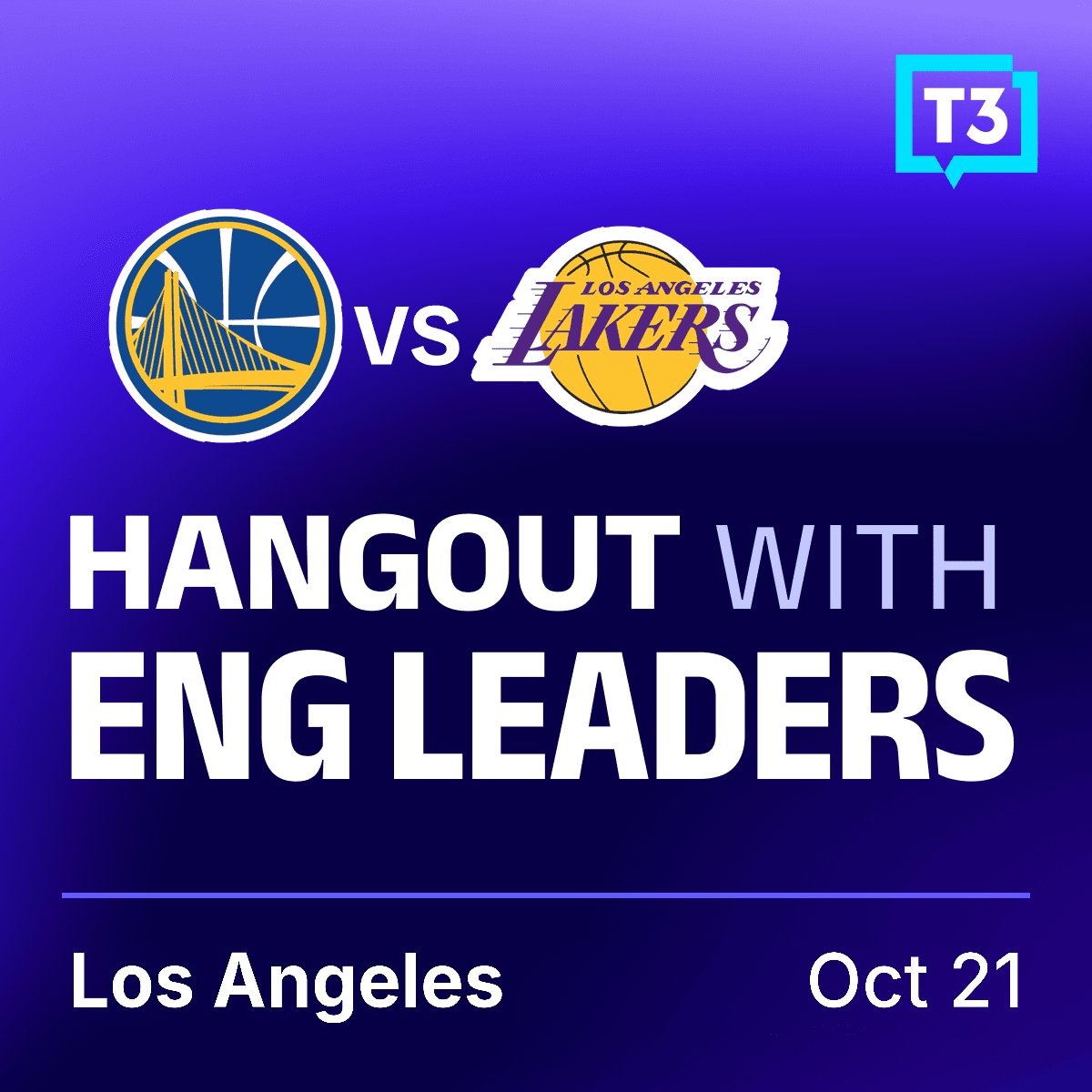 Tech Leader Premium Series - Los Angeles (Golden State Warriors @ Los Angeles Lakers)