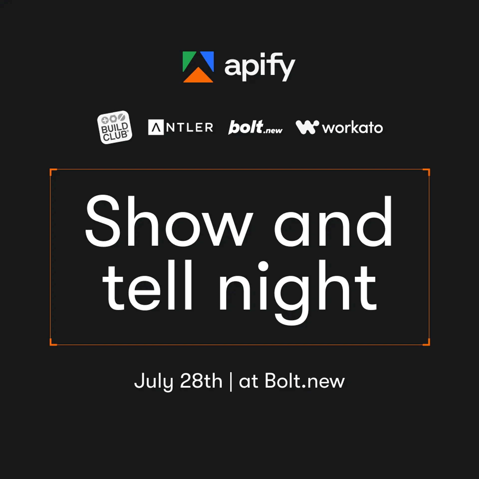 Show and tell night