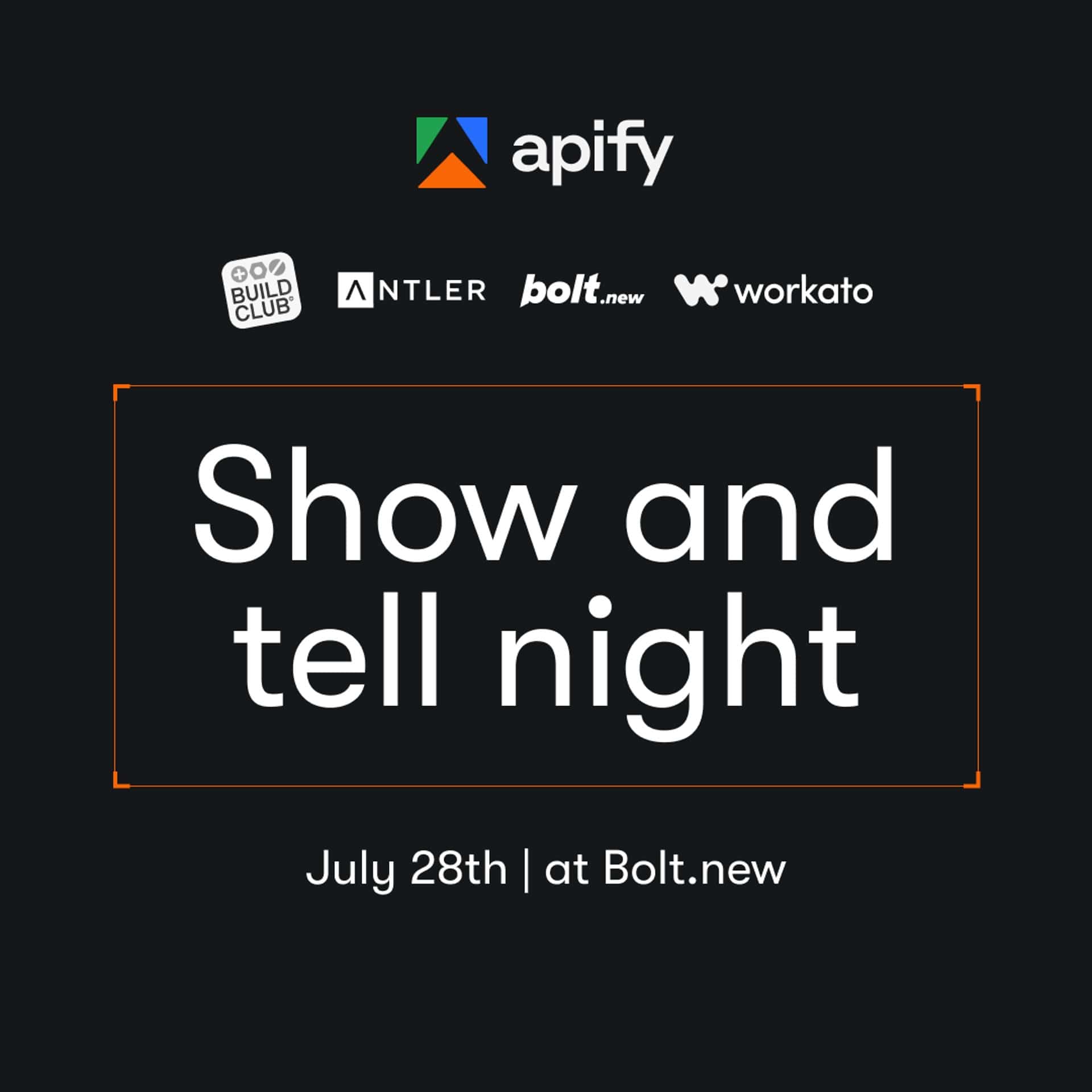 Show and tell night
