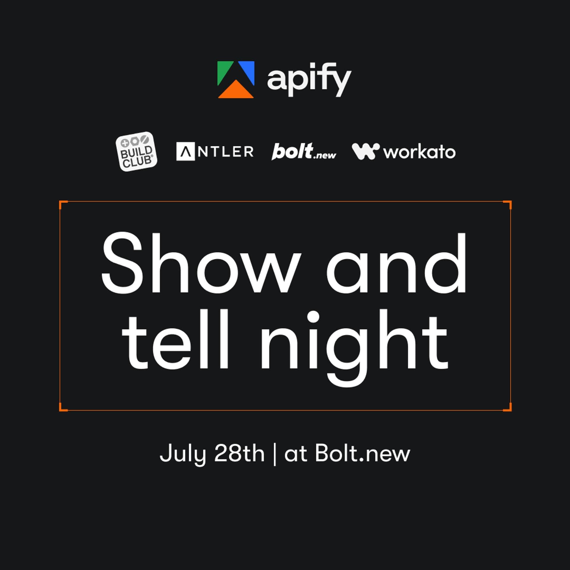Show and tell night