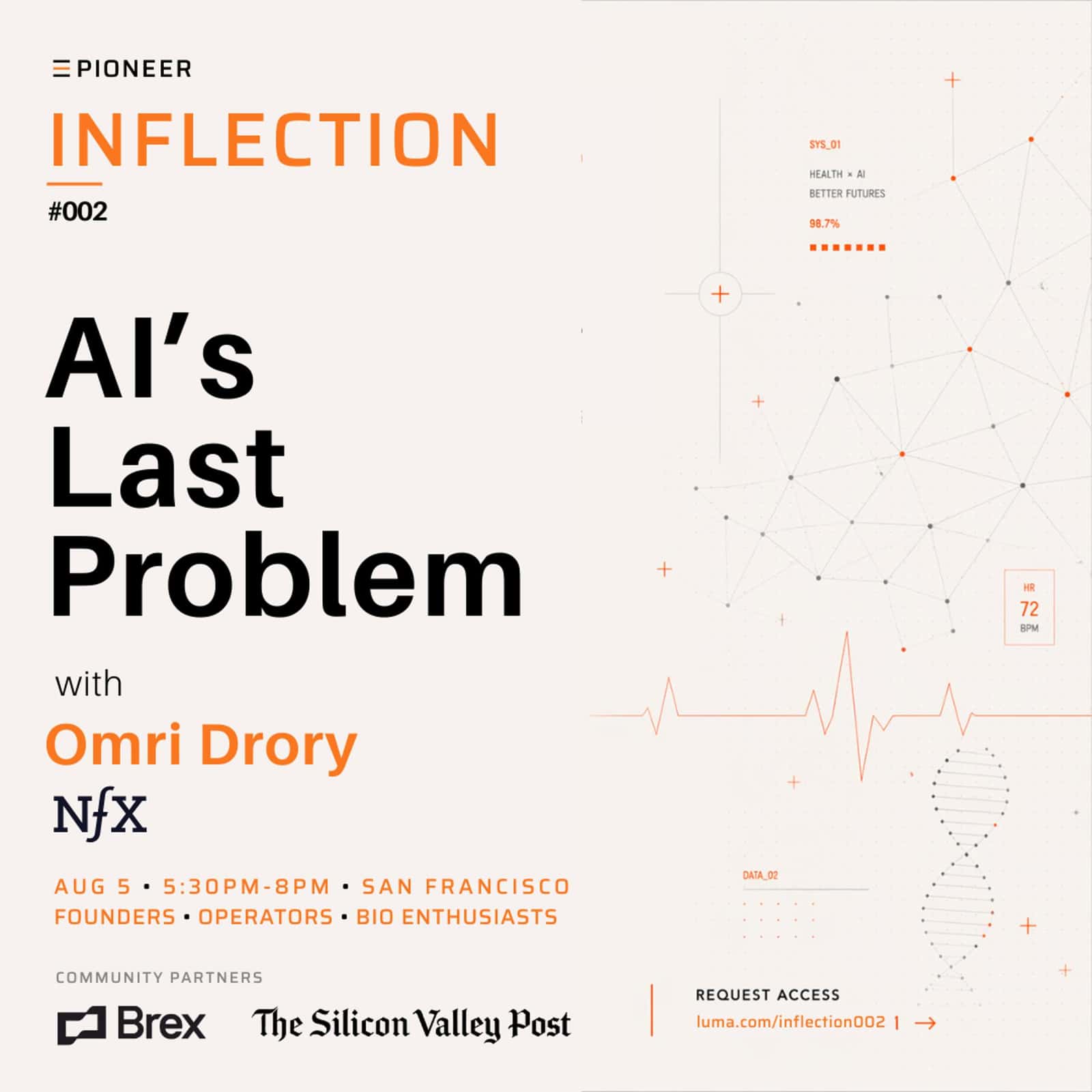 🧬 Inflection #002 — Health: AI's last problem w/ Omri Drory
