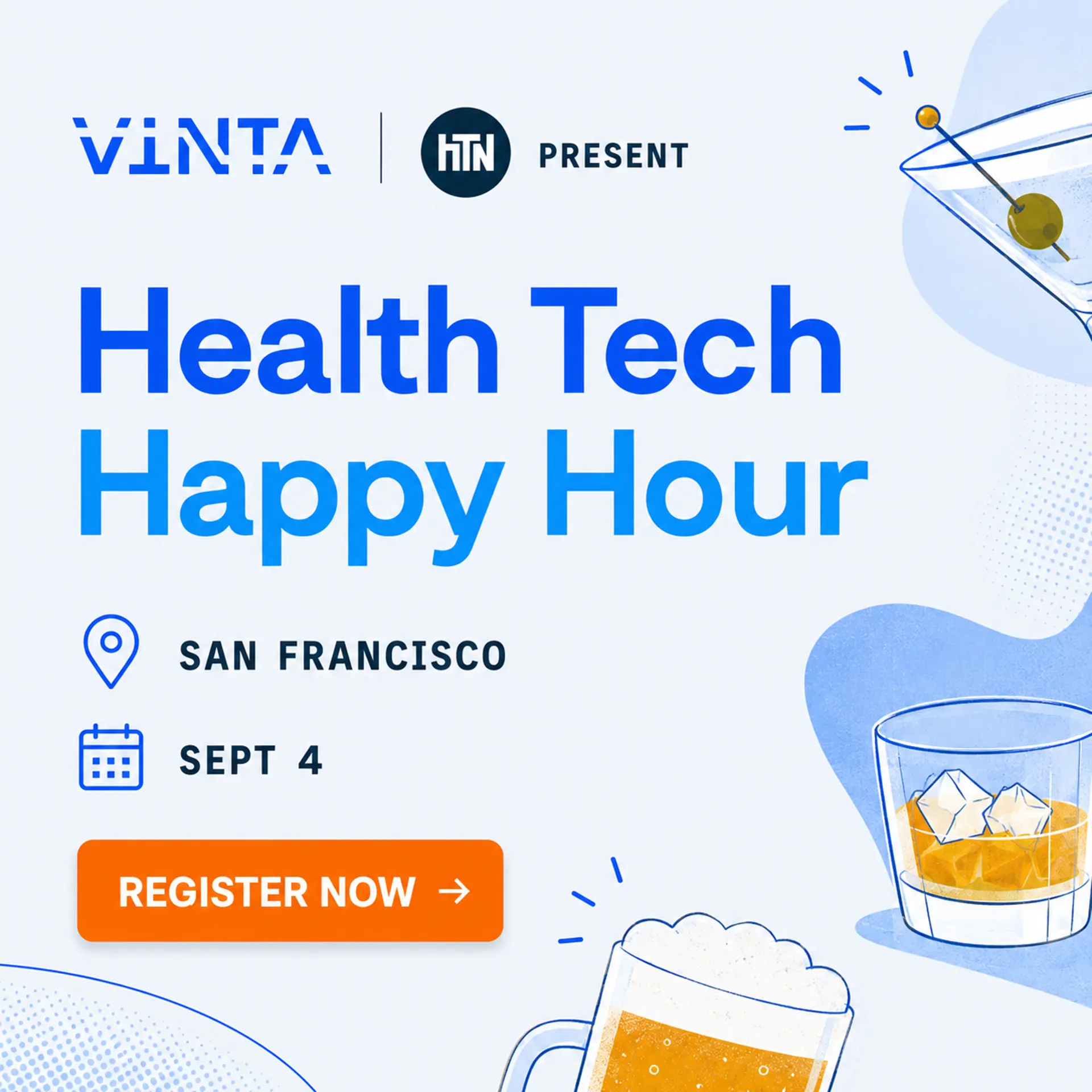 San Francisco Health Tech Happy Hour with HTN & Vinta