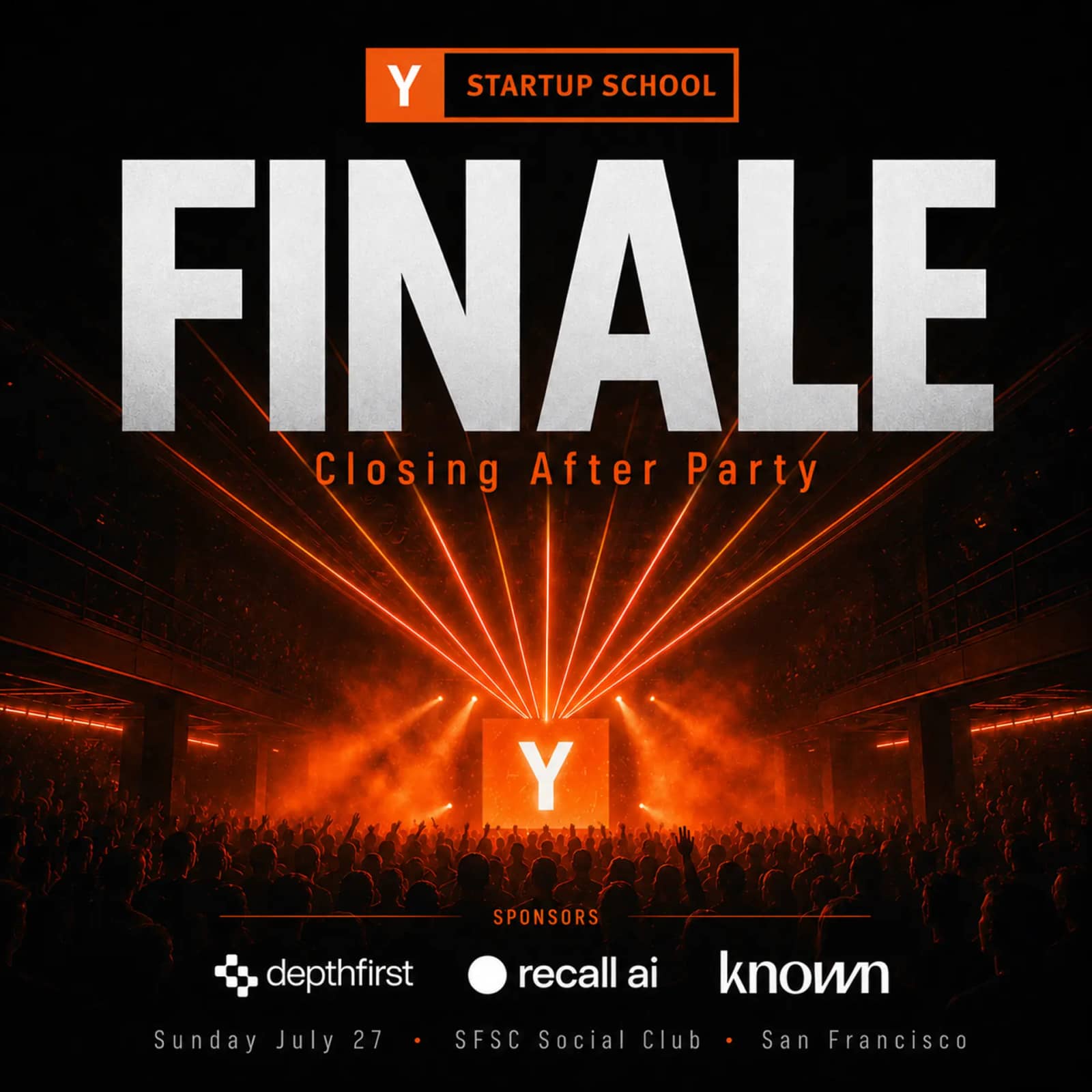 YC Startup School Finale After-Party - Summer Slushy Soiree