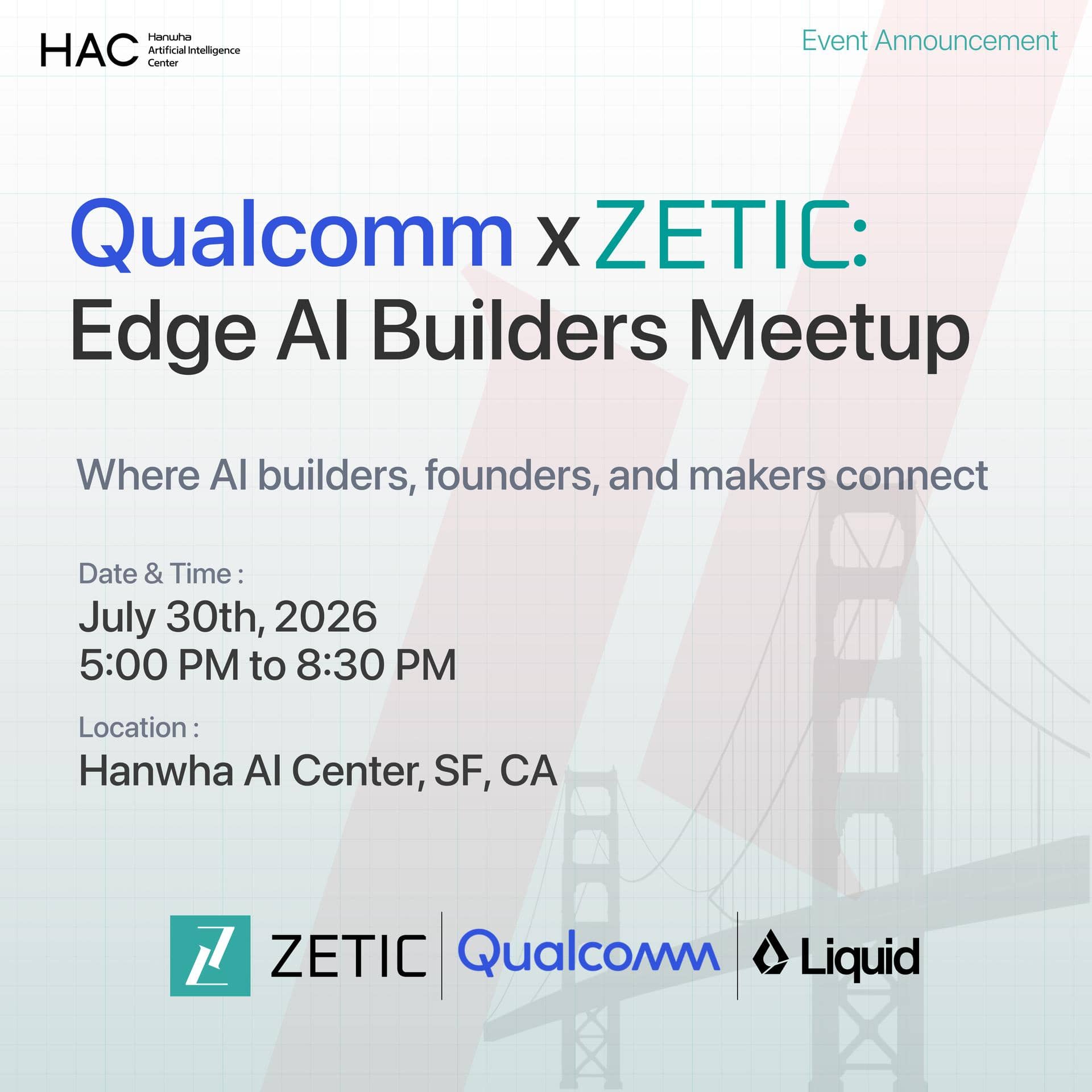 Qualcomm x ZETIC x Liquid AI: Edge AI Builders Meetup