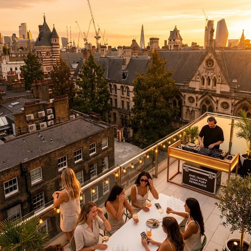 London penthouse End of Summer House Party 🇬🇧