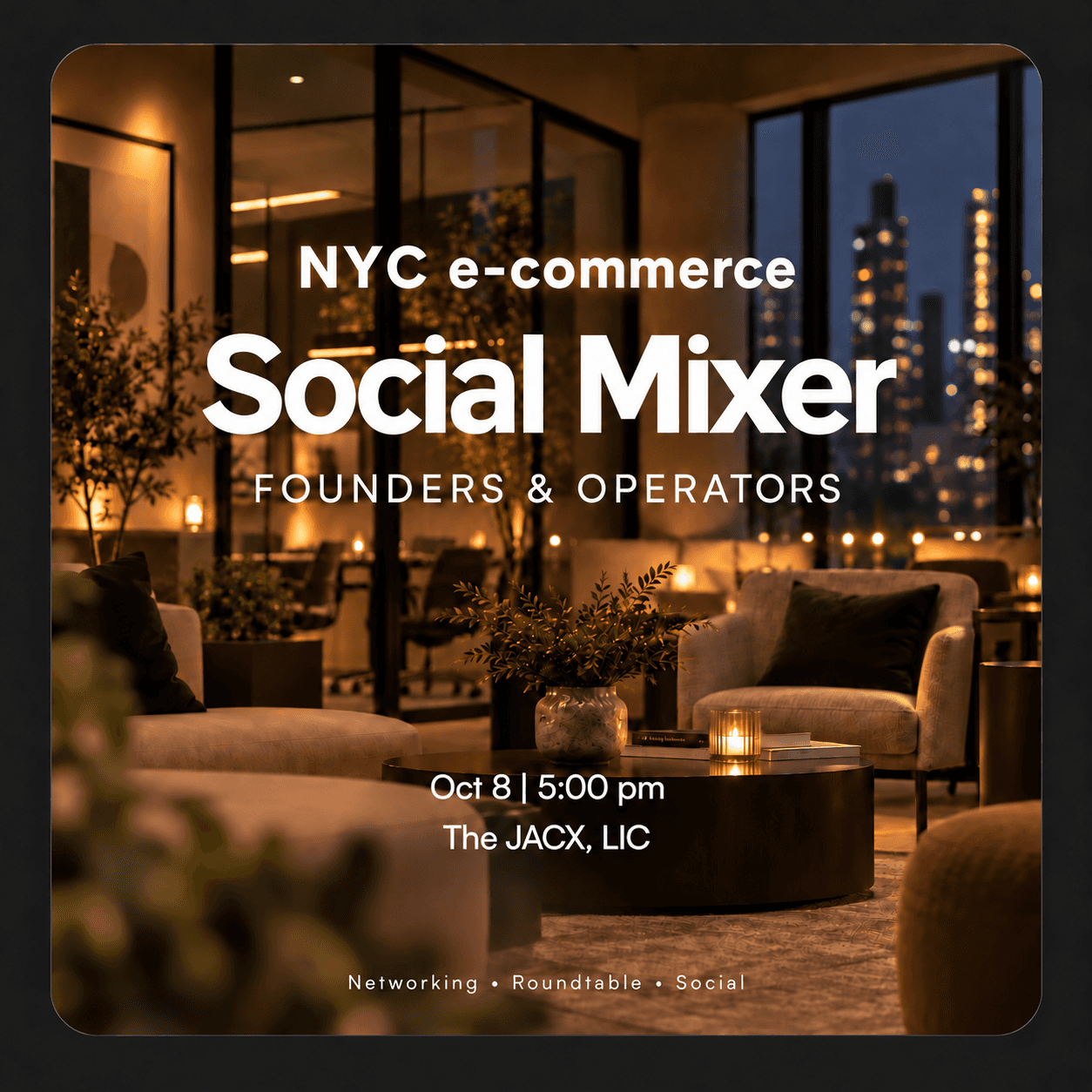 NYC E-Commerce Seller Club Fall Mixer