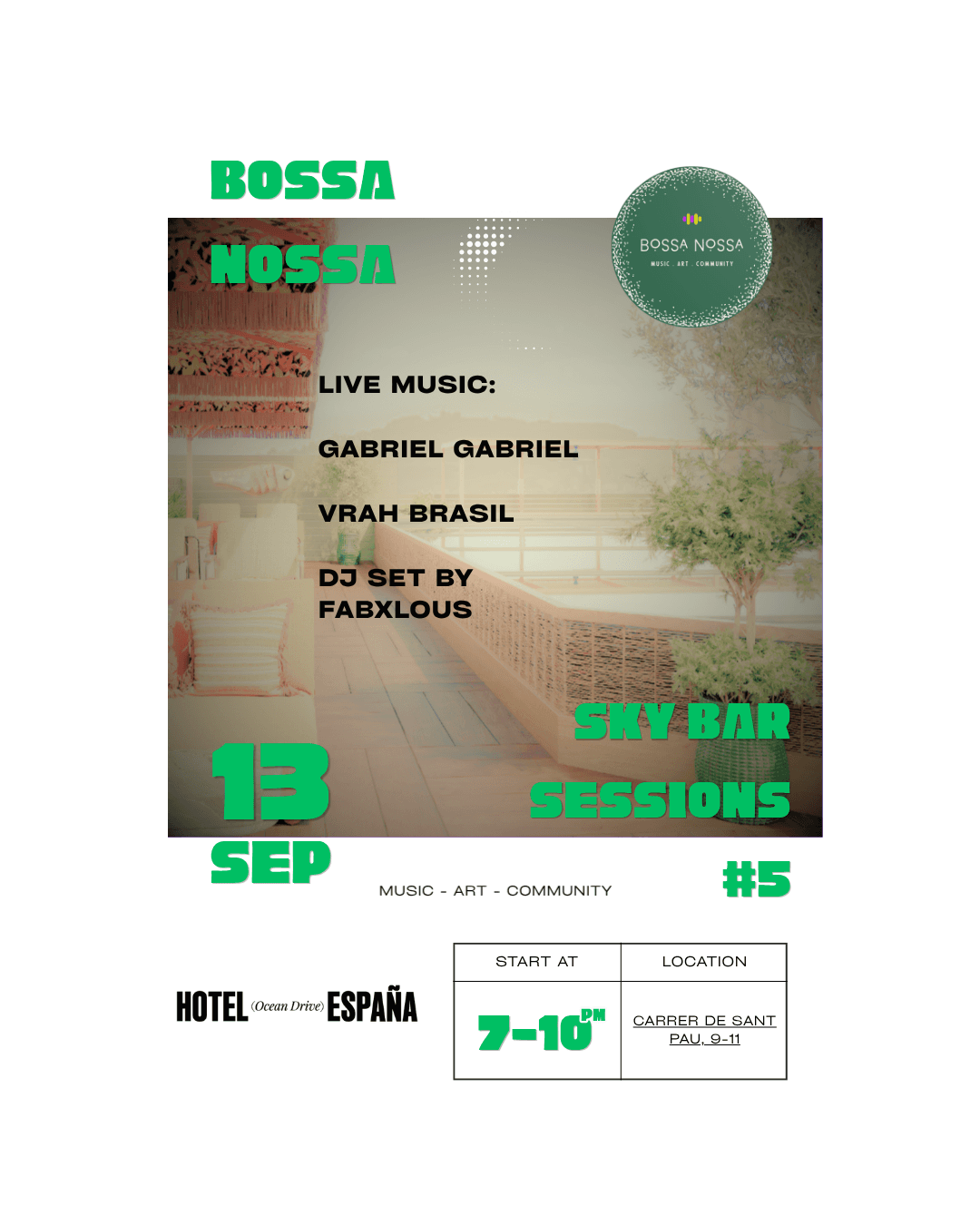 Bossa Nossa – #5 Sky Bar Sessions
