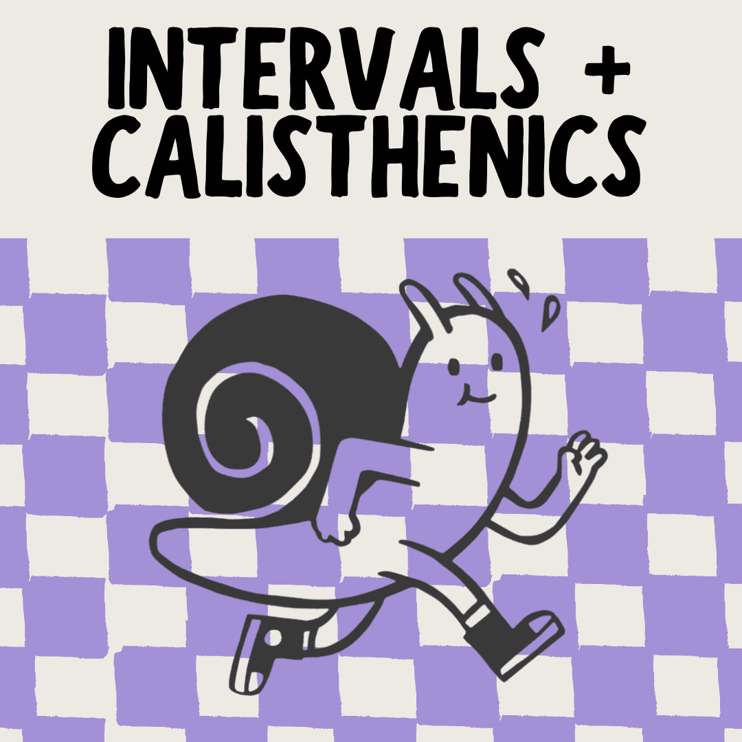 Intervals + Calisthenics with Valentino
