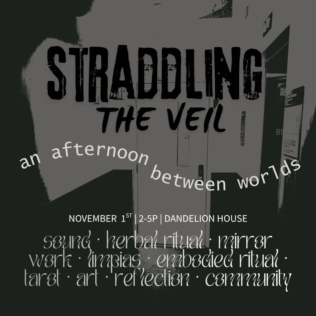 Straddling the Veil ~ an afternoon between worlds
