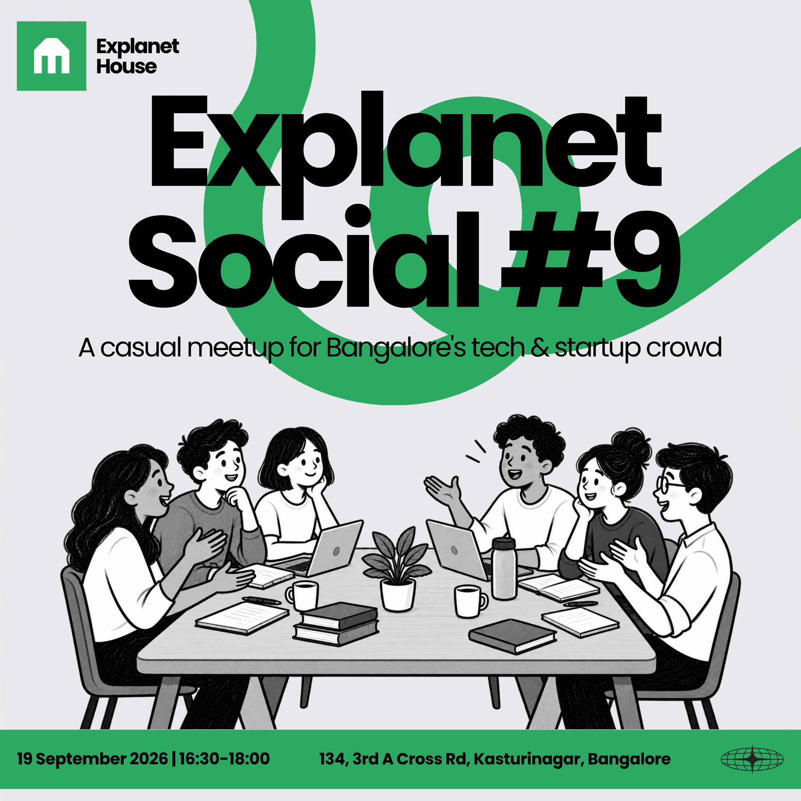 Explanet Social · Bangalore Tech · Indiranagar Side (#9)