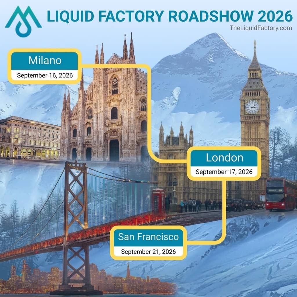 The Liquid Factory 2026 Roadshow - London