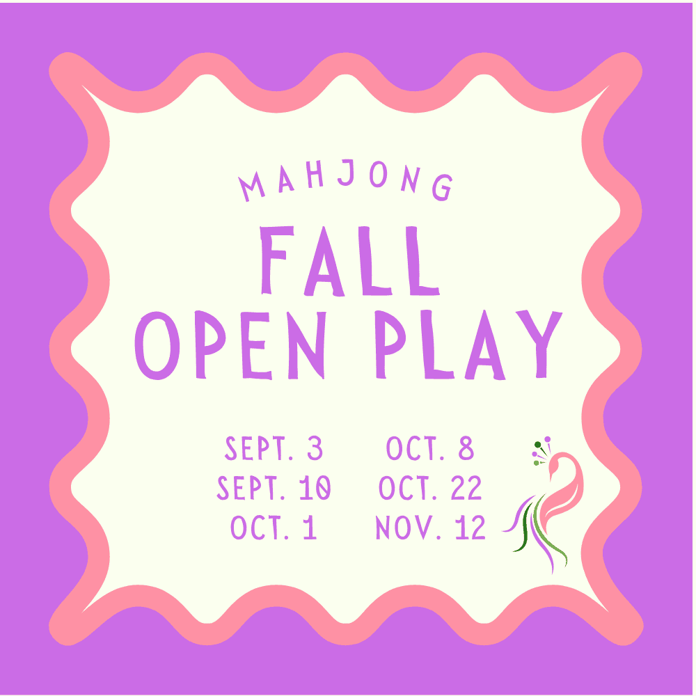 Oct. 8 - Mahjong Night