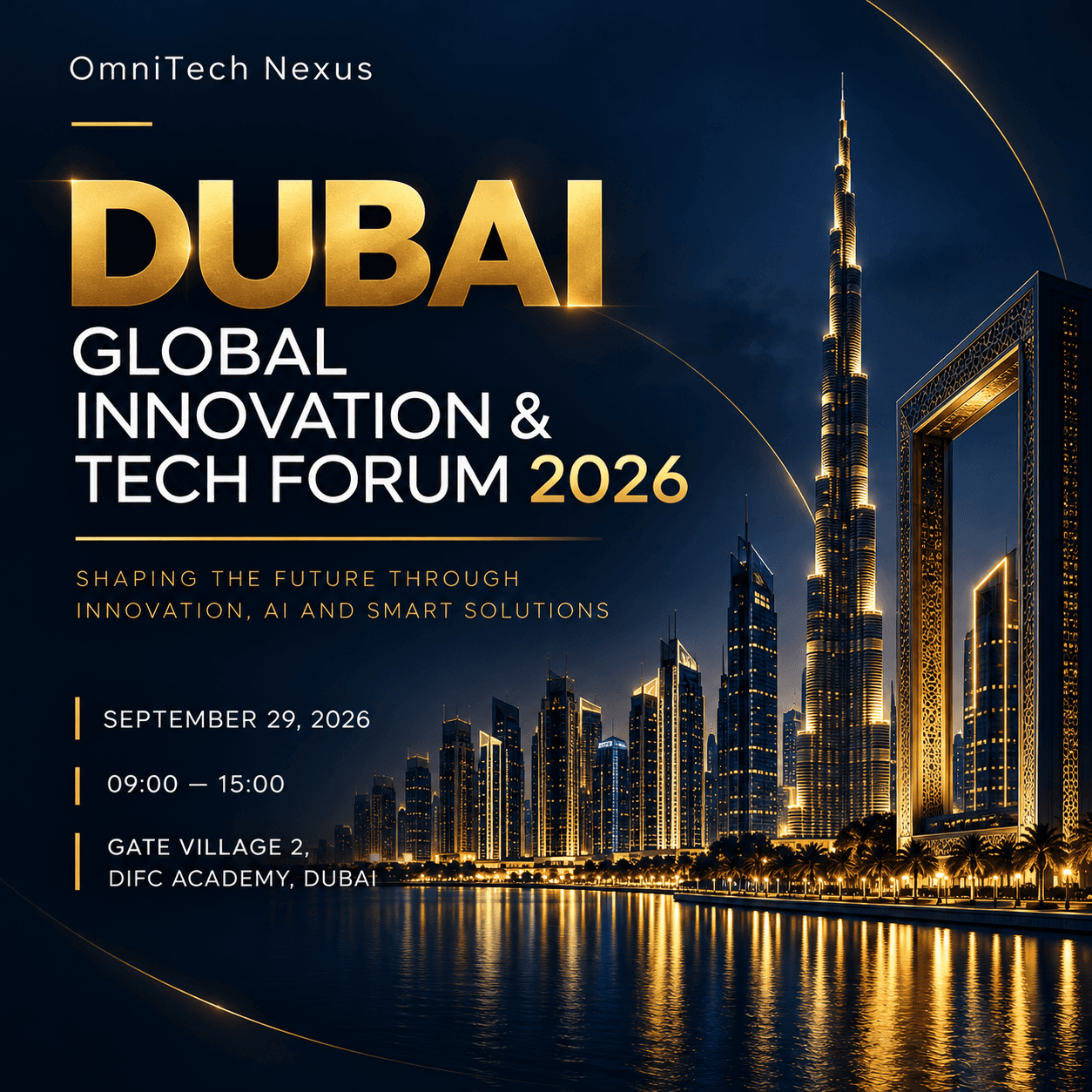 Dubai Global Innovation & Tech Forum 2026