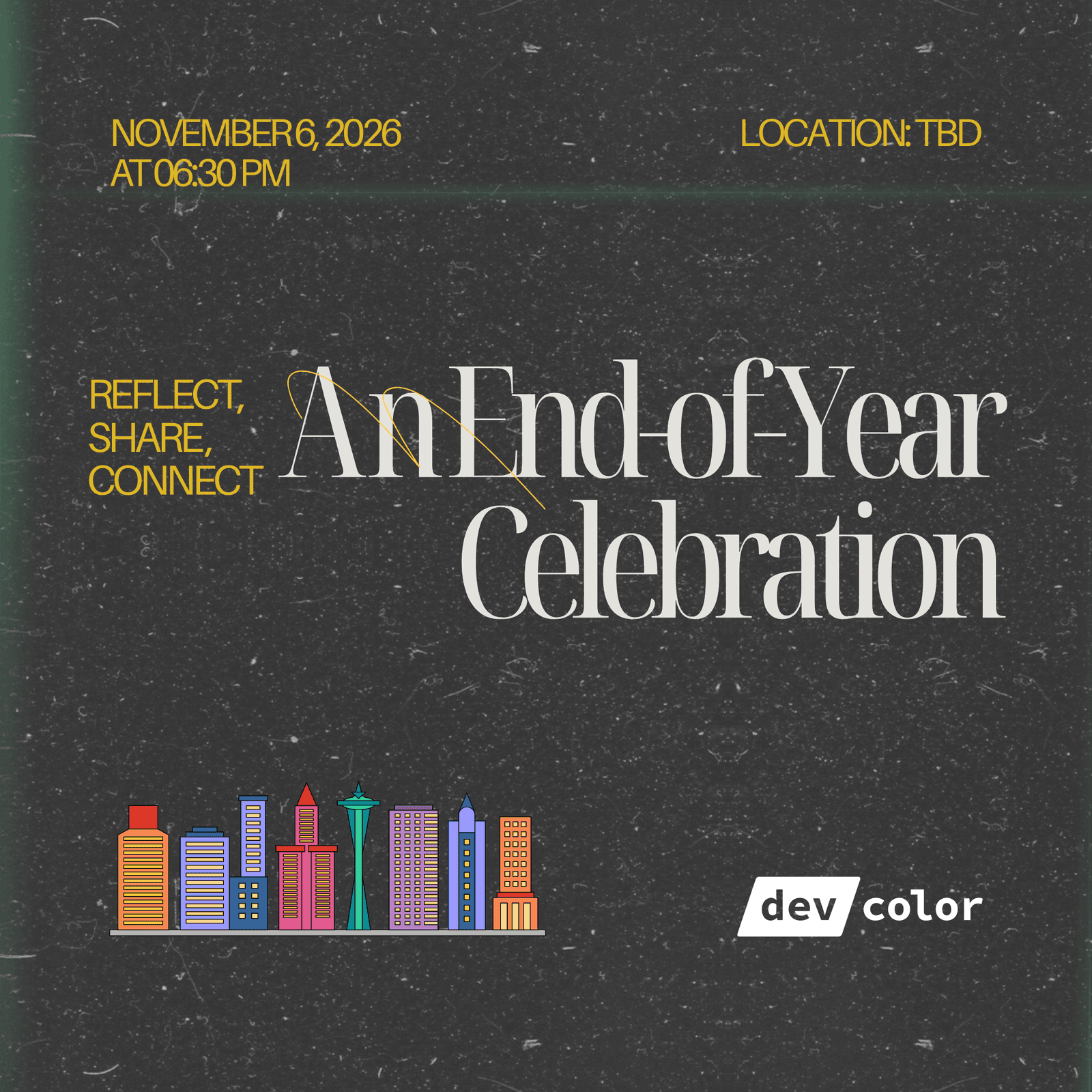 /dev/color Seattle End-Of-Year Celebration