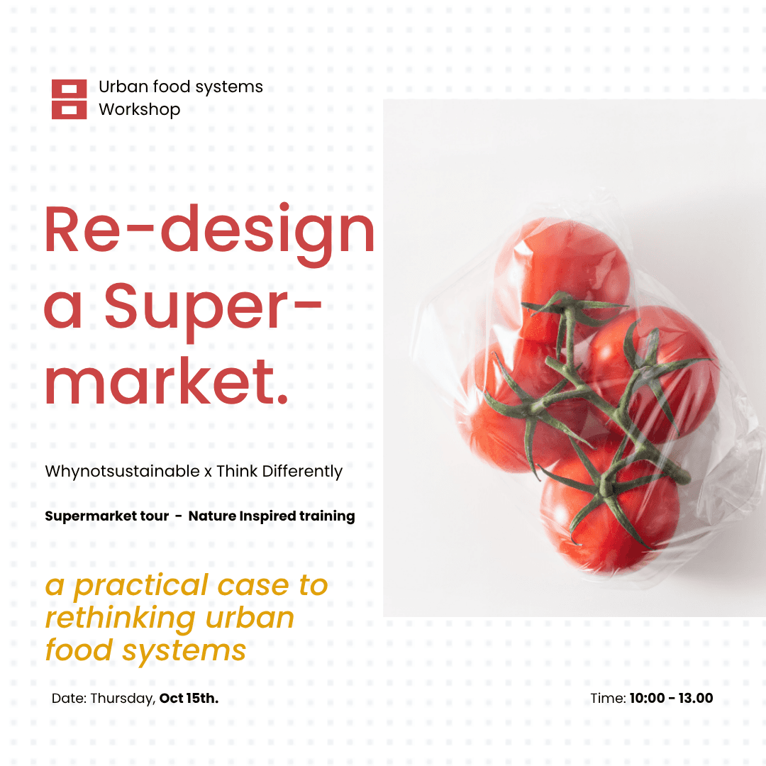 Redesign a supermarket: a practical case to rethinking urban food systems