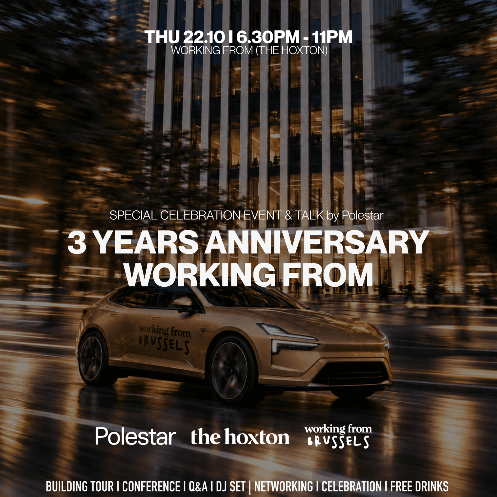 Working From_ 3 Year Anniversary Celebration