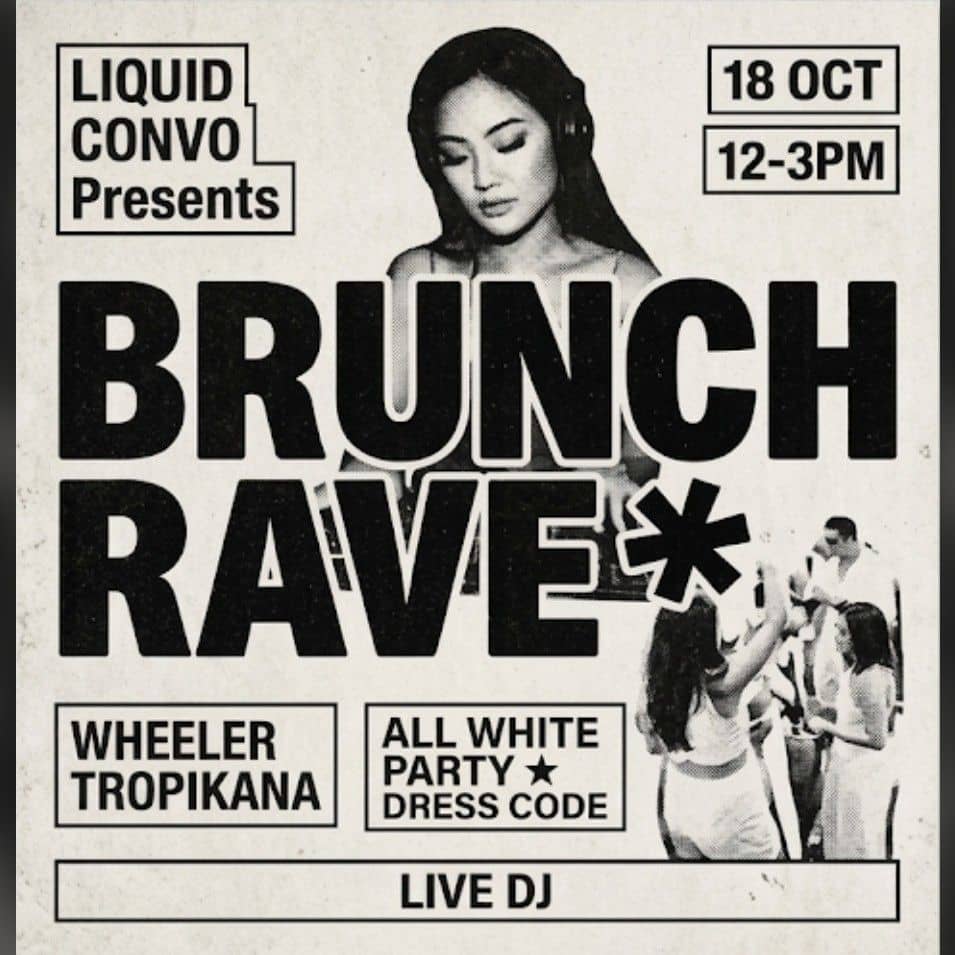 LIQUID CONVO | Brunch Rave | All White Party