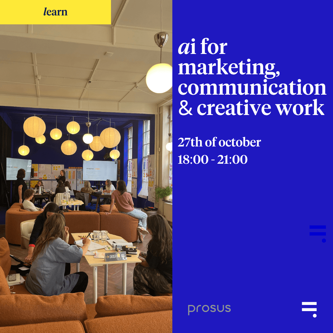 AI Night 4: AI for Marketing, Communication & Creative Work