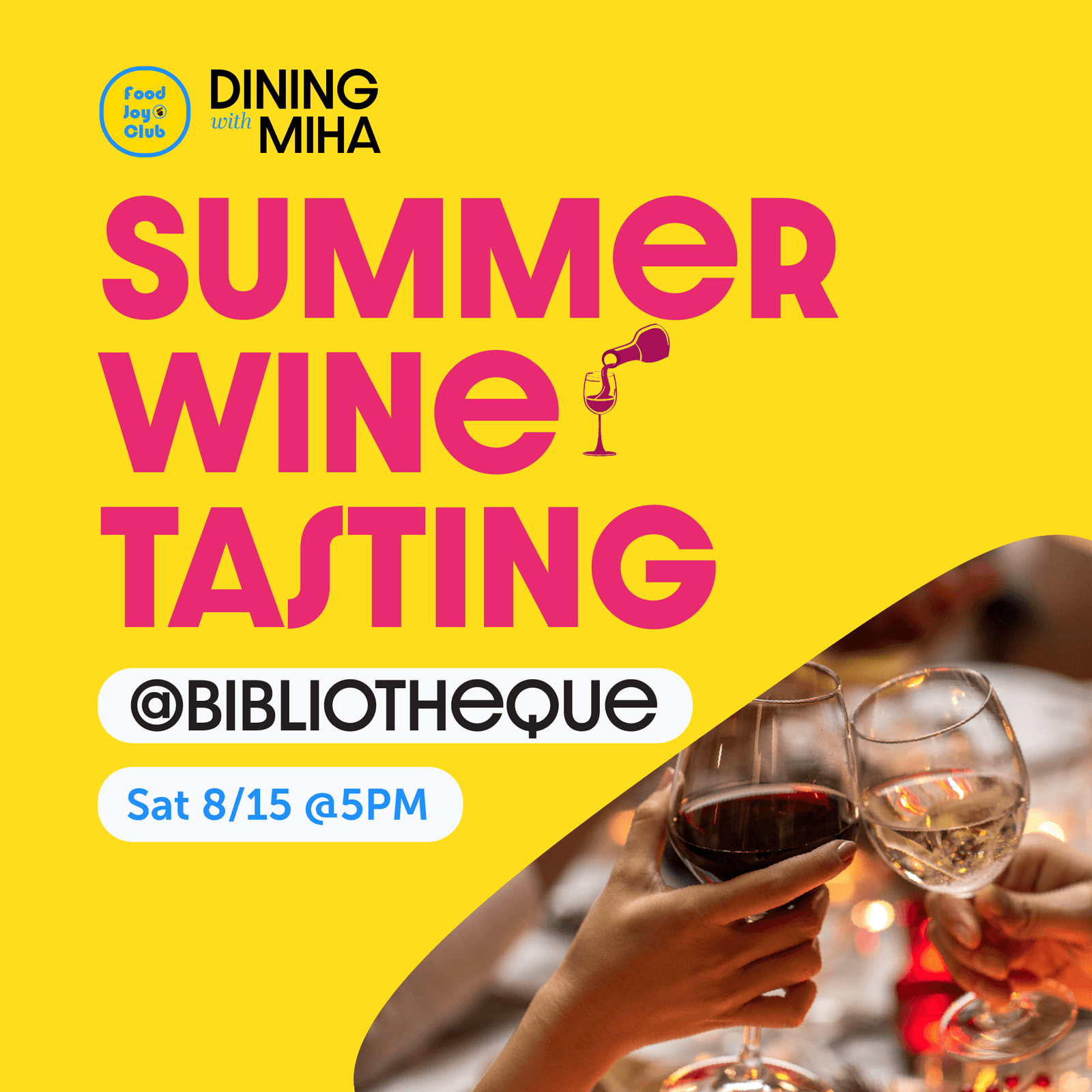 Summer Wine Tasting @Bibliotheque