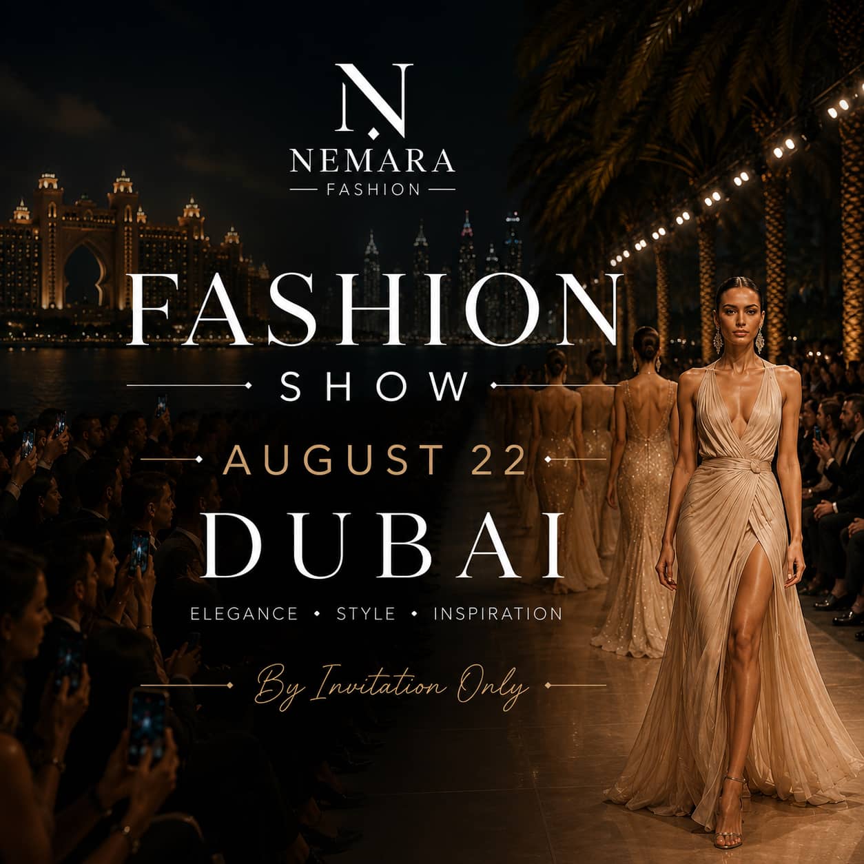 ✨FASHION SHOW | 22 August | DUBAI✨