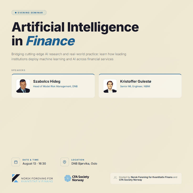 Artificial Intelligence in Finance