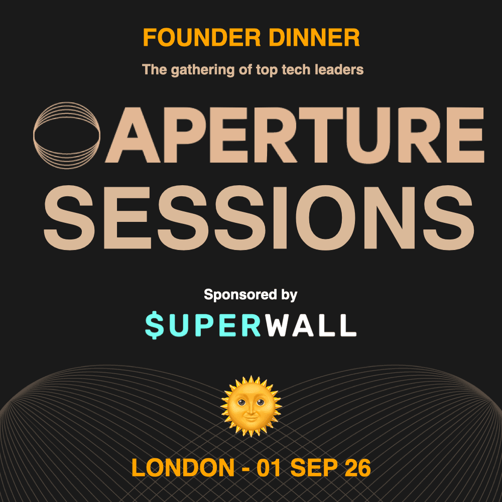 Aperture Sessions London, sponsored by Superwall