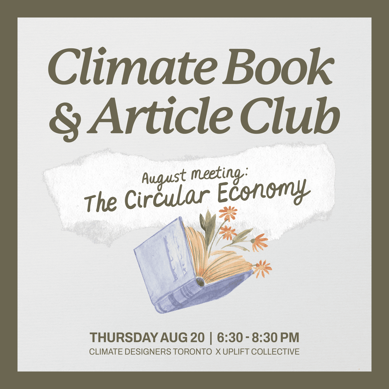 Climate Book & Article Club: The Circular Economy