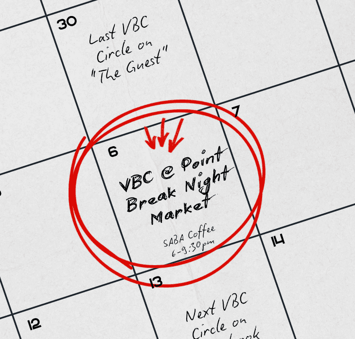 VBC Book Exchange @ SABA's Point Break Night Market
