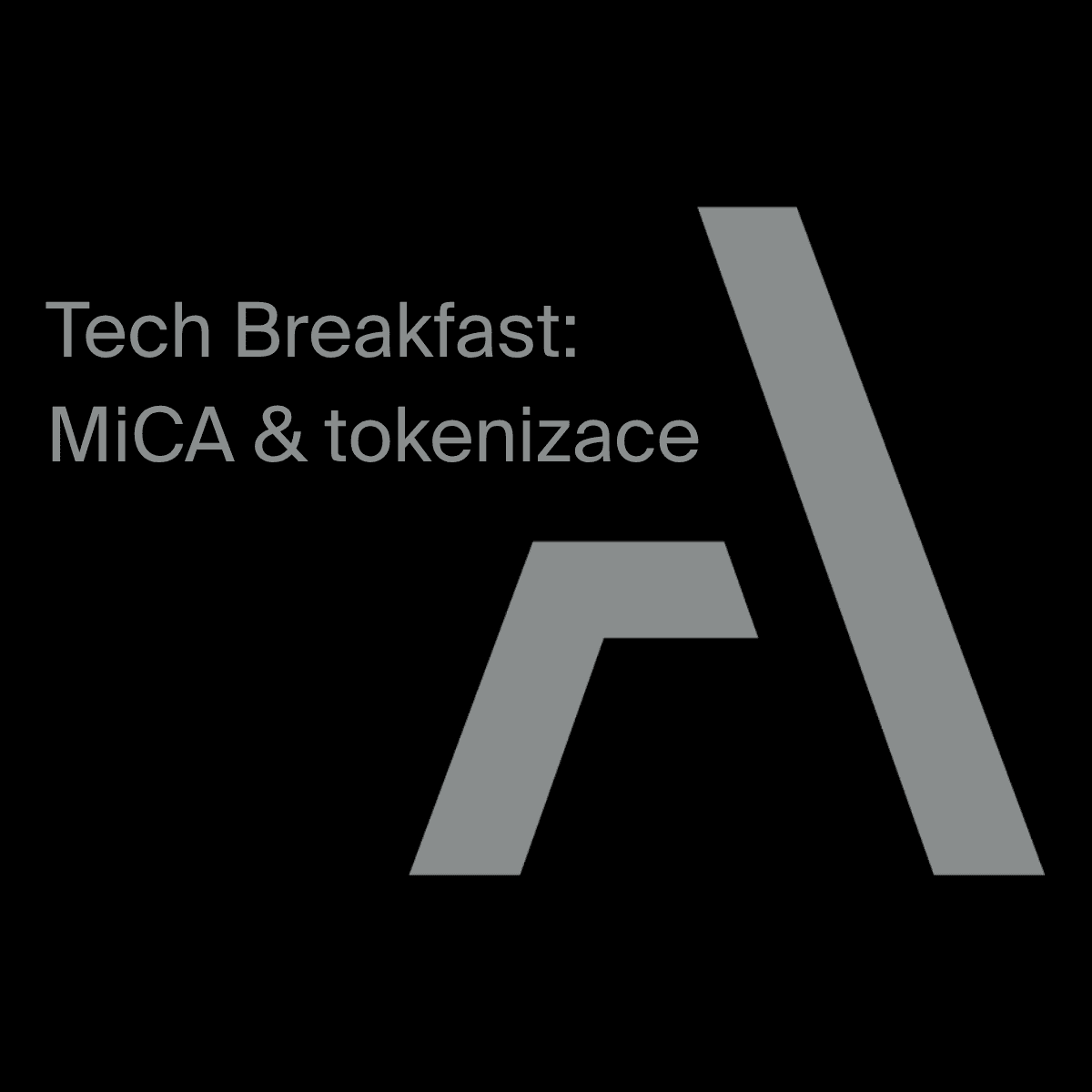 Ambit Tech Breakfast: MiCA & tokenizace