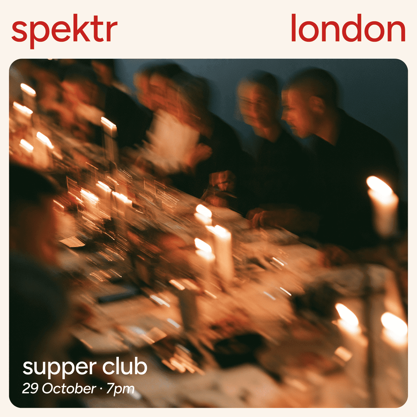 spektr supper club: london