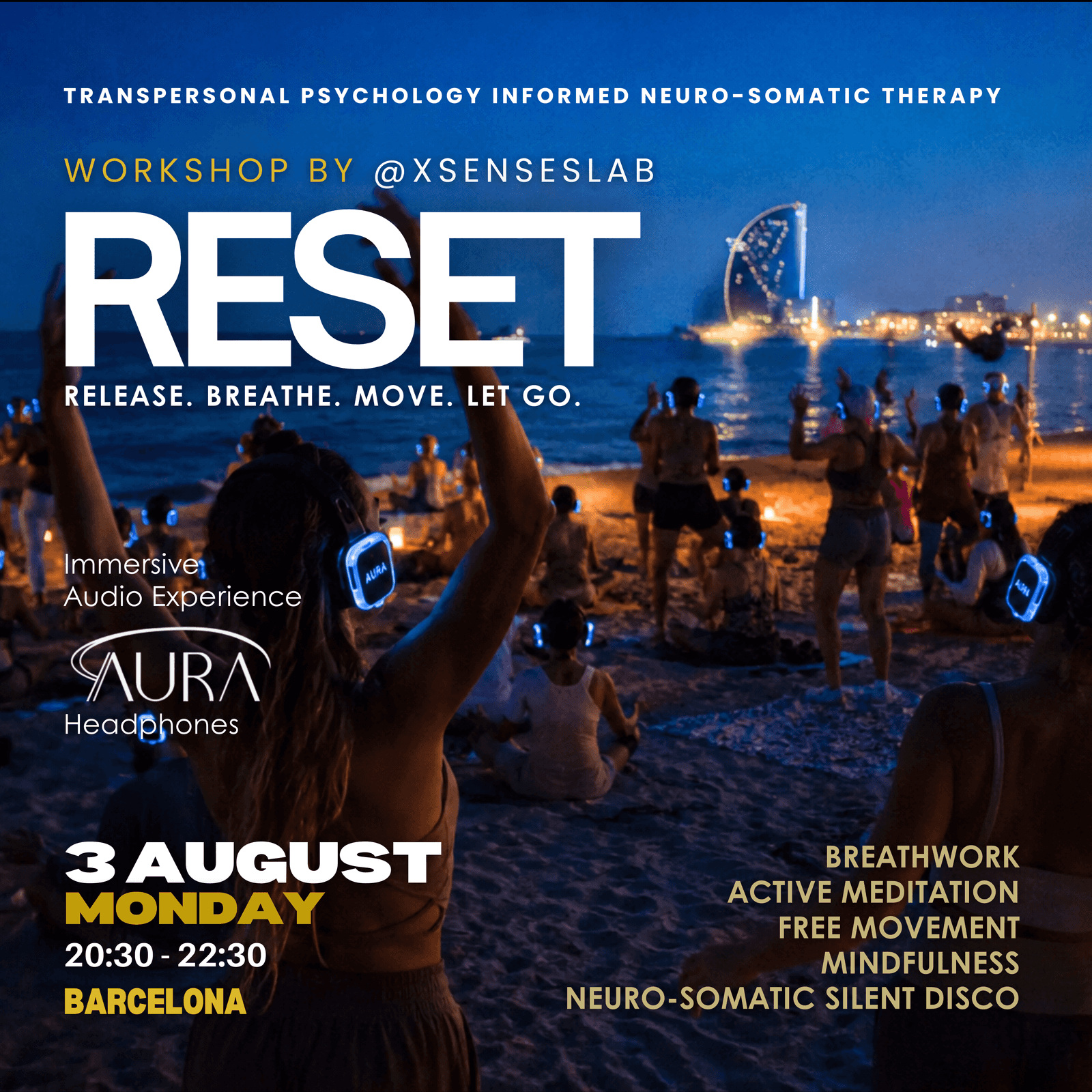 🎧 RESET: Neuro-somatic Movement (RELEASE. BREATHE. MOVE. LET GO.)